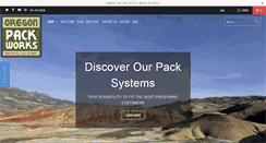Desktop Screenshot of oregonpackworks.com